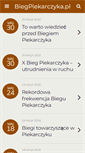 Mobile Screenshot of biegpiekarczyka.pl